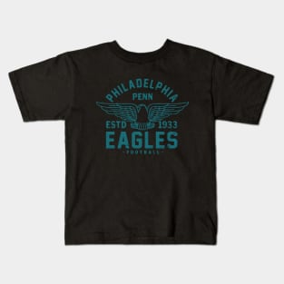 Philadelphia Eagles 1 by Buck Tee Kids T-Shirt